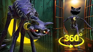 Playing Poppy Playtime Chapter 3 CatNaps Horror Room in VR 360° [upl. by Millian]