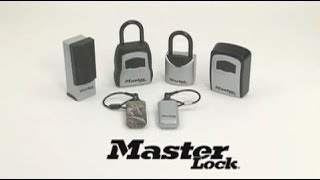 Master Lock SafeSpace® Spare Key Lock Boxes [upl. by Ilocin728]