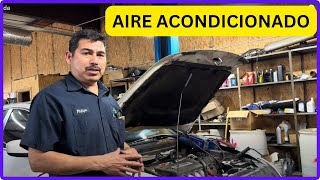 COMO DIAGNOSTICAR EL AIRE ACONDICIONADO CUANDO ESTA VACIÓ HONDA ACCORD [upl. by Pump]