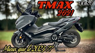 ESSAI YAMAHA TMAX TECH MAX 2021 MIEUX QUE LE 2023 [upl. by Dorine483]