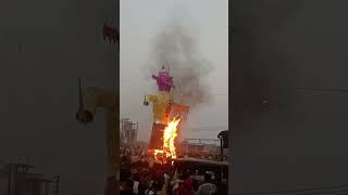 Ravan dahan✨ dussehra panipat mela ytshorts [upl. by Elvira]