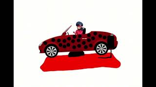 Miraculous Ladybug Car Kiddie ride Eletech message Red and Black [upl. by Aivatnwahs744]