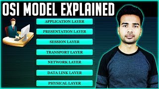 OSI Model Layer Explained Step by Step  How does it works its functions and protocols  2018 [upl. by Ahseinet]