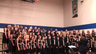 Shoshone Love Song The Hearts Friend  Crestview Middle School Honors Choir [upl. by Kcirdet]