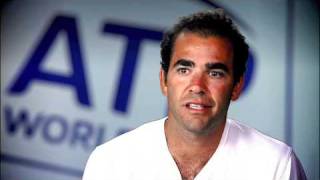 ATP World Tour Uncovered Pete Sampras Then And Now [upl. by Amoakuh]