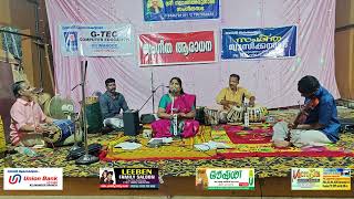 Navarathri Aghosham at Kallara Madannada Temple Kilimanoor Sri Swathi Thirunal Sangeetha Sabha  10 [upl. by Nyberg]