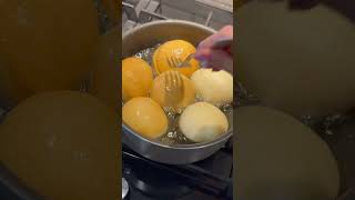 Fluffy chocolate donutsGogoși pufoase cu ciocolată new viralvideo cooking chocolate food [upl. by Eentruok393]