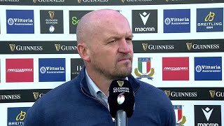 Gregor Townsend on Scotlands defeat to Italy [upl. by Grunberg486]