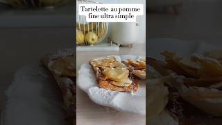 Petite tartelette aux pommes food recipes airfryer [upl. by Enirod444]