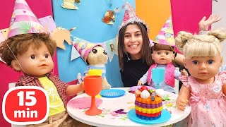 Ayşe ve Gül ile hamur oyunları Play Doh etkinlikleri [upl. by Dyraj]