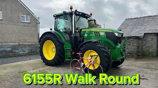 JOHN DEERE 6155R WALK ROUND [upl. by Allyce192]