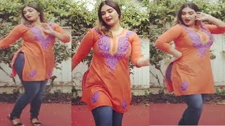 pashto new local dance 2019 beautiful girl dance in home [upl. by Aihsela]