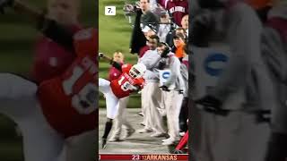 Top 10 Best Catches in College Football History [upl. by Rotow970]