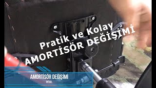 Ofis Sandalyesi ve OYUNCU KOLTUĞU AMORTİSÖR DEĞİŞİMİ Pratik Amortisör Değişim Yöntemi [upl. by Adlanor]