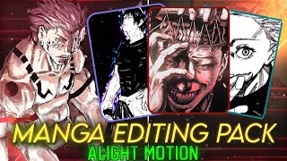 Trending Manga Editing Pack 20 Shakes 6 CC  Alight Motion  Shakes Cc Effects Gilitch🔥 [upl. by Annaehs]