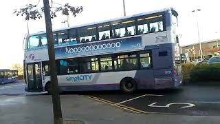 Buses in Braehead bus station [upl. by Brenk]