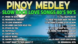 NONSTOP SLOW ROCK LOVE SONGS 80S 90S 💖SLOW ROCK MEDLEY COLLECTION 💖 [upl. by Darwen511]