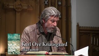 Karl Ove Knausgaard quotAutumnquot [upl. by Laynad]