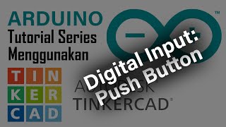 PUSH BUTTON WITH DC MOTOR IN ARDUINO  TINKERCAD [upl. by Afra94]