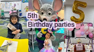 5th birthday parties with friends day care and family [upl. by Biagio]