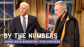 Nate Bargatze  Foo Fighters SNL By The Numbers  S49 E3 [upl. by Pentheas]