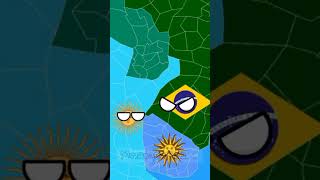 Los escudos de países discutiendo pero censurado countryballs [upl. by Auqenehs]