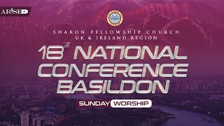 Sharon Fellowship Church UK and IRELAND 18th National Conference Basildon 2024  Sunday Worship [upl. by Curnin]