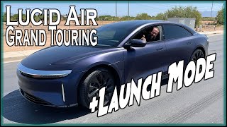 Lucid Air Grand Touring Test Drive  Launch Mode [upl. by Niak]