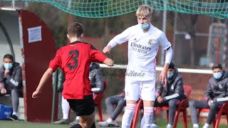 Daniel ‘Dani’ Gudjohnsen  Real Madrid Cadete B U15 vs Trival Valderas 06032021 [upl. by Holzman]