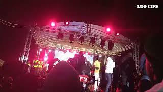 PRINCE INDAH LIVE PERFORMANCE IN BERLIN 🔥🔥 ohangla luolife [upl. by Rella]