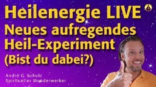 🤩❤️ Heilenergie LIVE Neues aufregendes HeilExperiment  Bist du dabei [upl. by Mcdowell225]