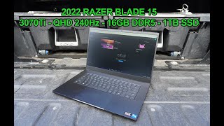 2022 Razer Blade 15 3070Ti [upl. by Lidaa]