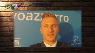 La domanda di Ignazio Abate ai Tifosi vivoazzurro  Vivo Azzurro Caffè [upl. by Nannie590]