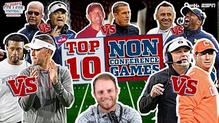 Top 10 BEST nonconference games in 2024  Always College Football [upl. by Einnaoj]