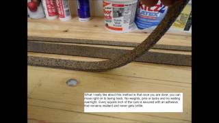 Another Way To Install Cork Roadbed On A Model Railroad [upl. by Erbes]