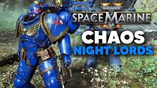 SPACE MARINE 2  CHAOS NIGHT LORDS Jump Assault Class [upl. by Ailad]