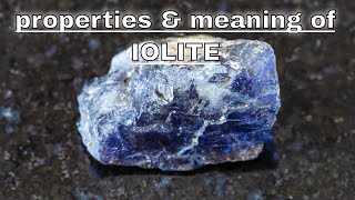 Iolite Meaning Benefits and Spiritual Properties [upl. by Ras]