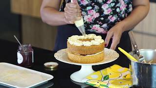 How to make SugarLou’s Simple Vanilla Butter Cake Recipe  Kitchen Lab  Butterkicap [upl. by Adnihc227]