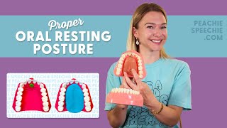 Proper Oral Resting Posture with Instructions amp Visuals [upl. by Dier992]