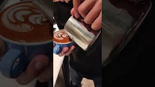 Beginner parts50coffee espresso latteart barista youtubeshorts shorts subscribe support [upl. by Onimod]