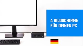 4 Bildschirme für deinen PC [upl. by Hanala334]