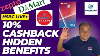 Best Cashback Credit Card for Grocery Food and Dining  HSBC LIVE Credit Card Benefits [upl. by Coucher]