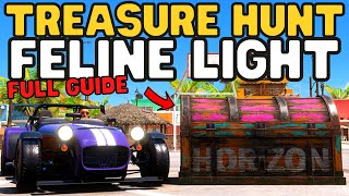 Forza Horizon 5Treasure hunt FELINE LIGHTFH5 Treasure chest locationTreasure challenge complete [upl. by Daniella]