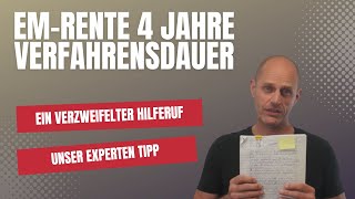 4 Jahre Verfahrensdauer trotz Reha und zweier Gutachten – ein verzweifelter Hilferuf [upl. by Gairc]