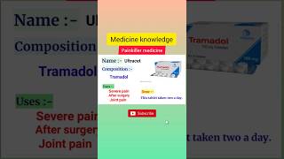 Ultracettramadol painpainrelief painkillerpainkillertablettablet short shorts shortvideo [upl. by Aivlis]