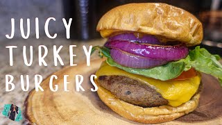 THE ONLY TURKEY BURGER RECIPE YOU NEED  DELICIOUS amp EASY RECIPE TUTORIAL [upl. by Saravat]