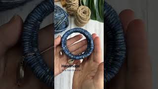 Boho Chic Bracelets Simple Jewelry Designs with Jute Yarn Fabric Glue and Charms [upl. by Zacharias742]