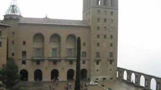 Montserrat Spain  Monastery Bells  Sun April 20 2008 by UrbanPeacock [upl. by Eladnwahs]