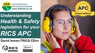 Understanding Health amp Safety legislation for your RICS APC [upl. by Melleta362]