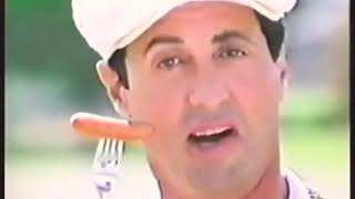 SILVESTER STALLONE JAPANESE SAUSAGE COMMERCIAL [upl. by Ahsener]